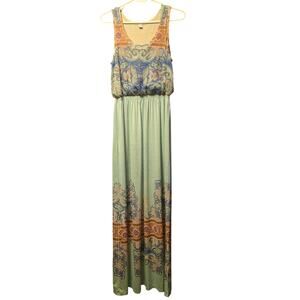 Boston Proper travel maxi dress size small